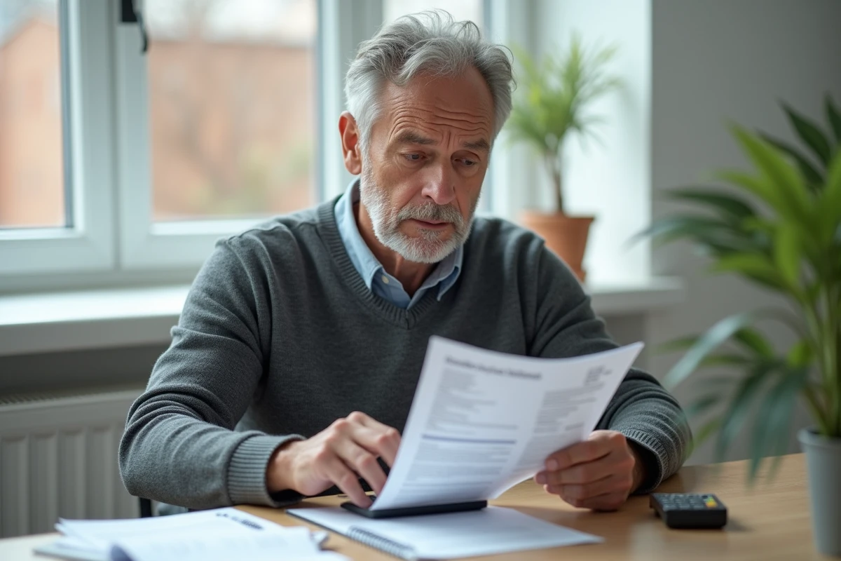 Employé licencié pour faute grave calculant seul ses indemnités de préavis avec une calculatrice et des fiches de paie à domicile