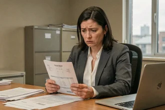 Salariée en CDD consultante une fiche de paie non versée à son bureau de travail